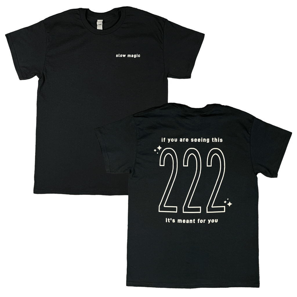 222 Black T-Shirt