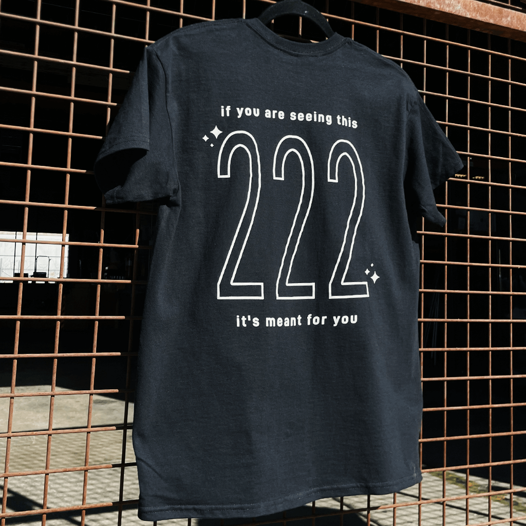 222 Black T-Shirt