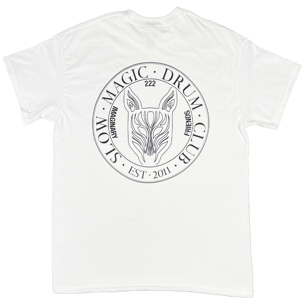 Drum Club White T-Shirt