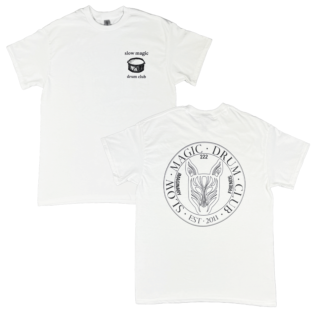 Drum Club White T-Shirt