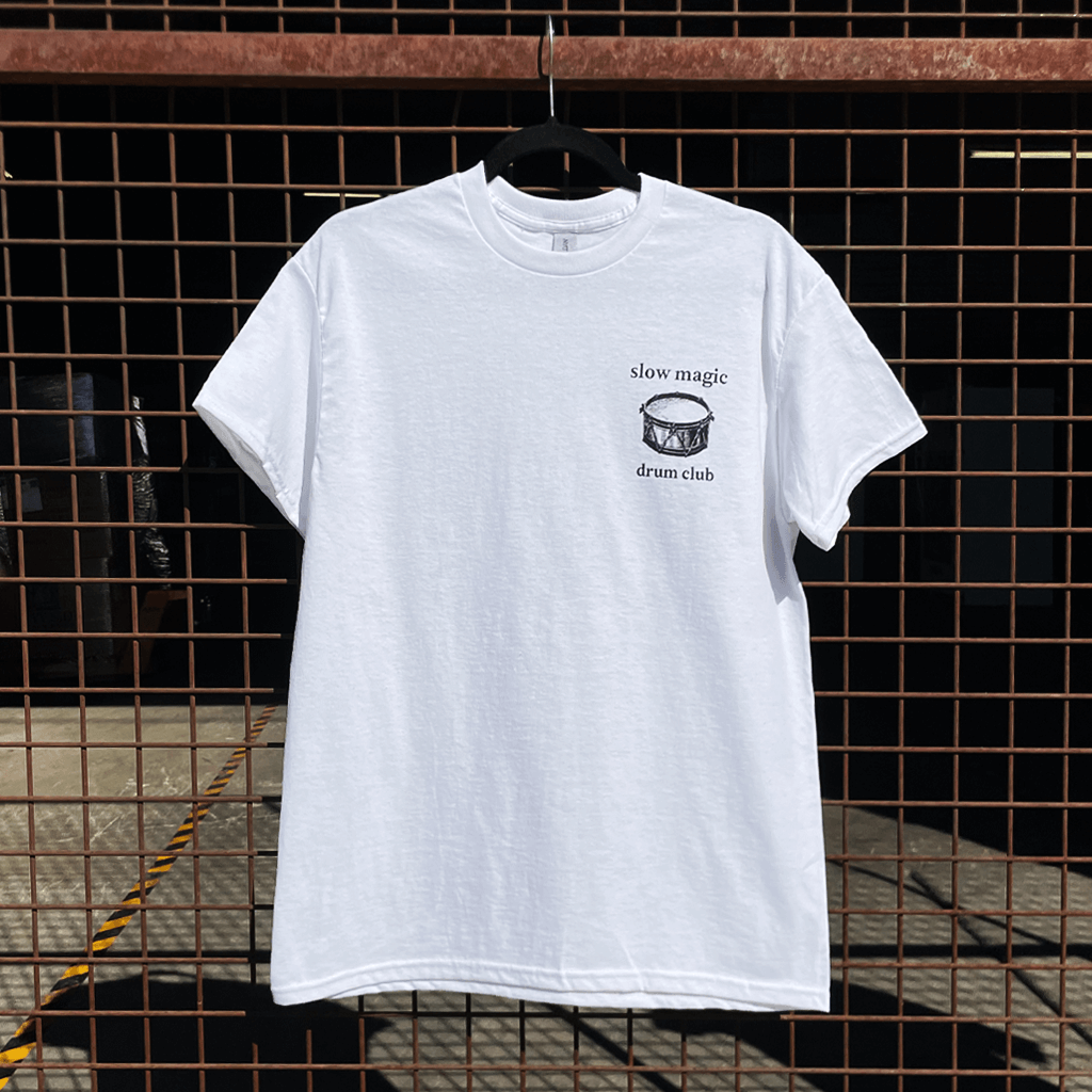 Drum Club White T-Shirt