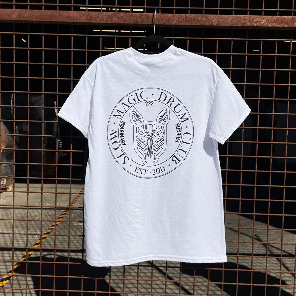 Drum Club White T-Shirt