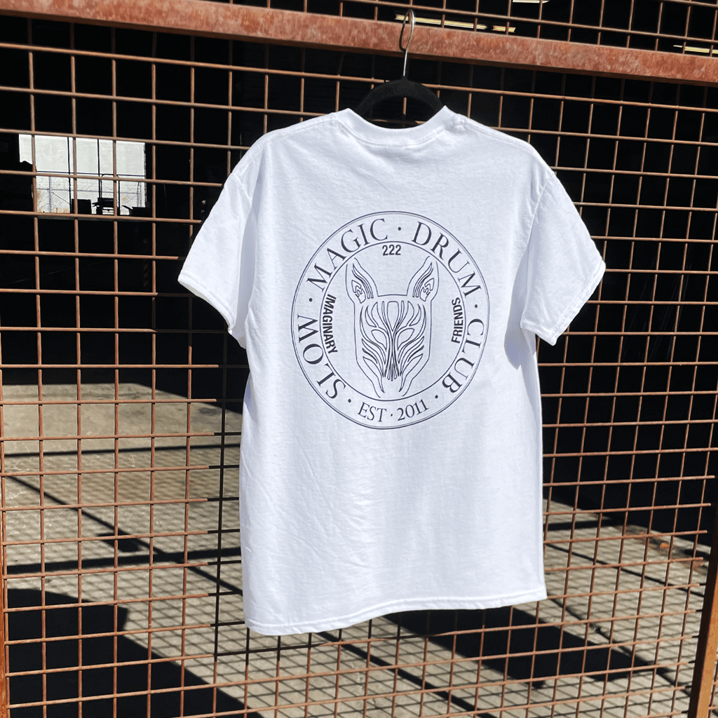 Drum Club White T-Shirt