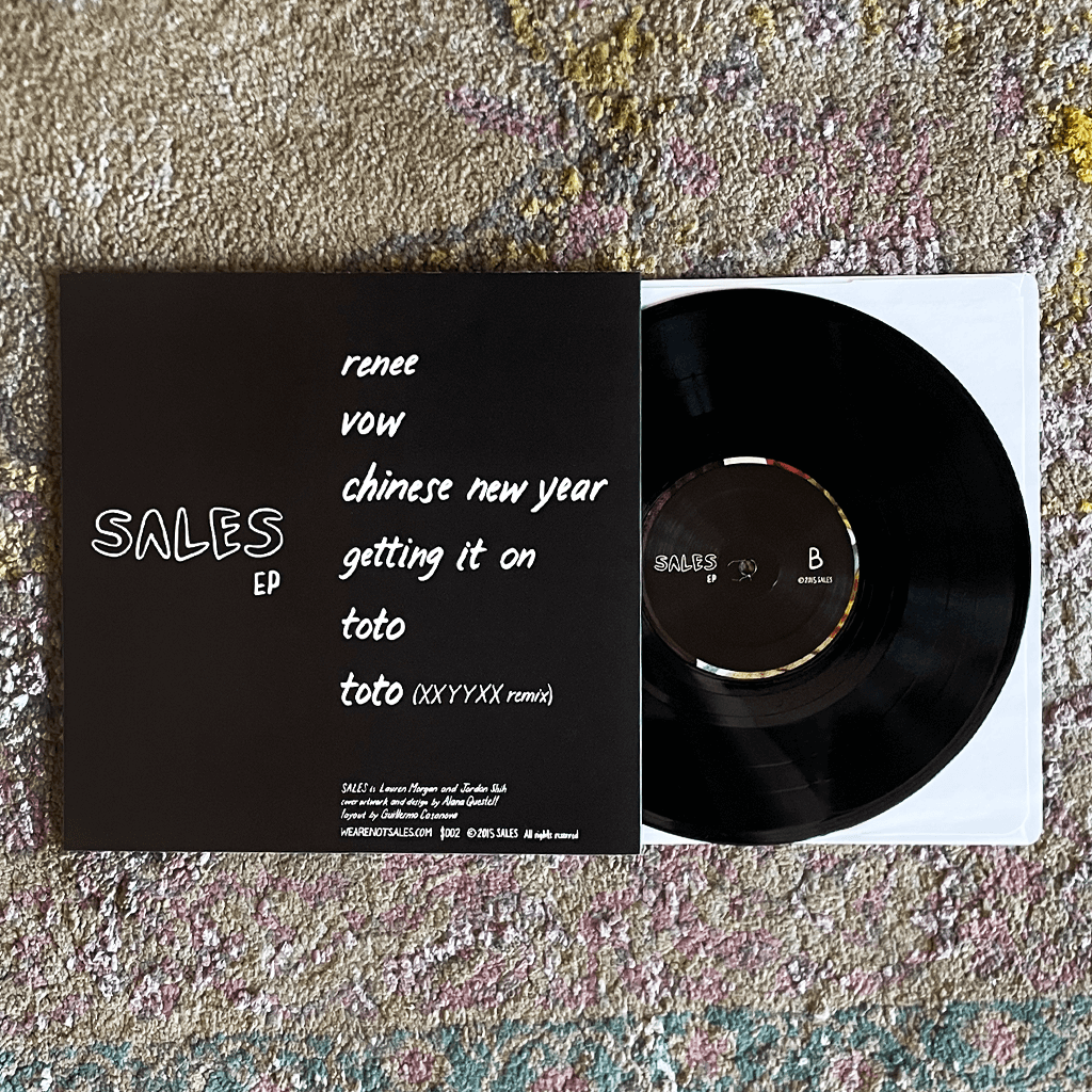 SALES EP - 10" Black Vinyl