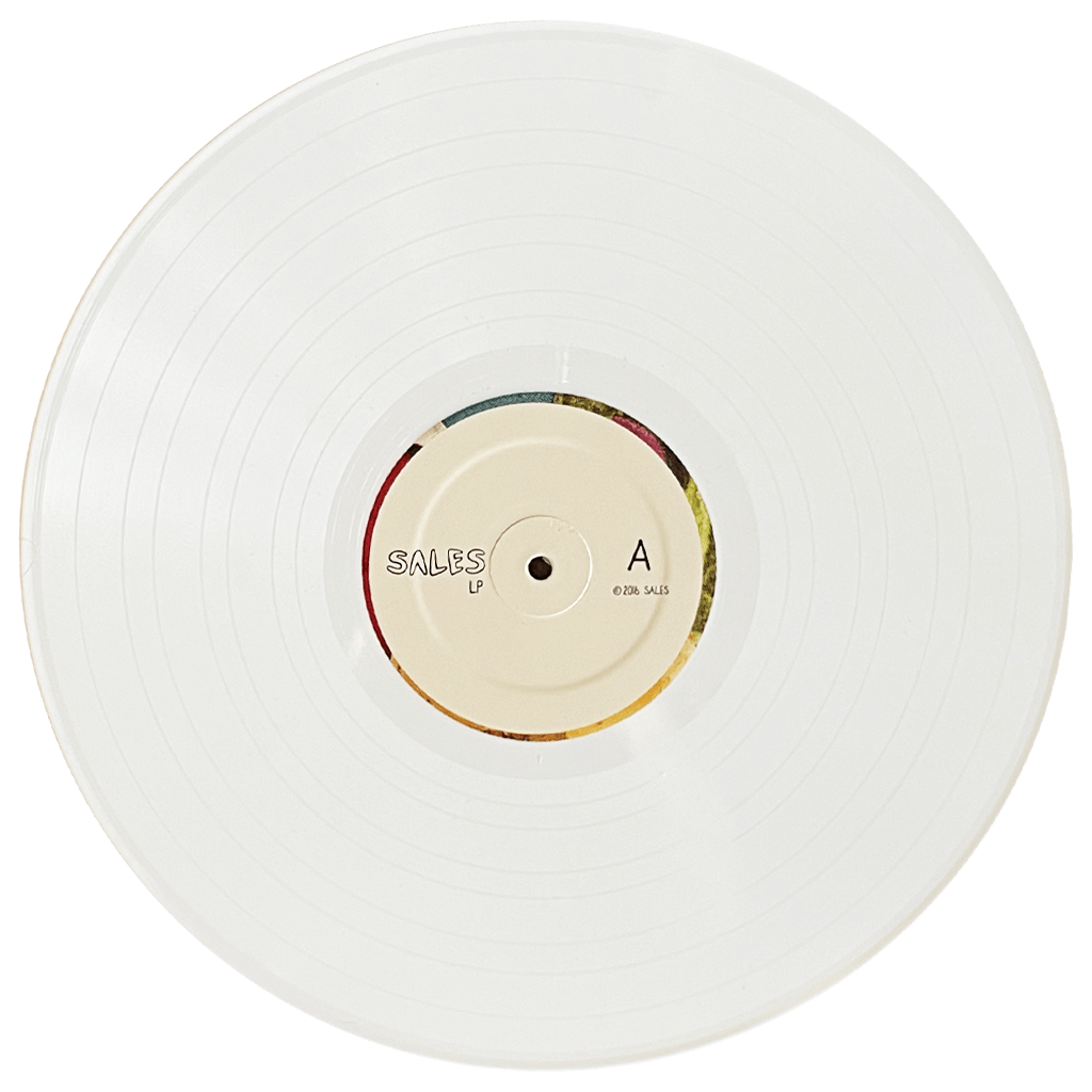 SALES LP - 12" White Vinyl