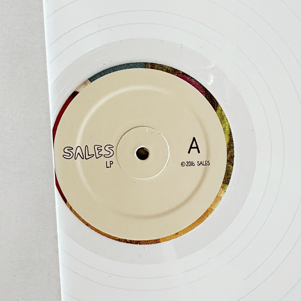 SALES LP - 12" White Vinyl