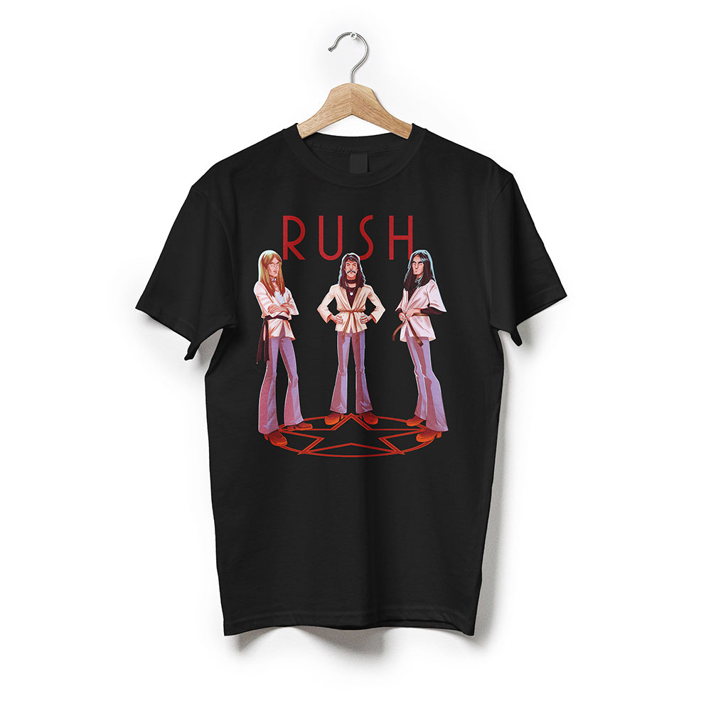 Official 2112-Themed Rush Tour History Tee