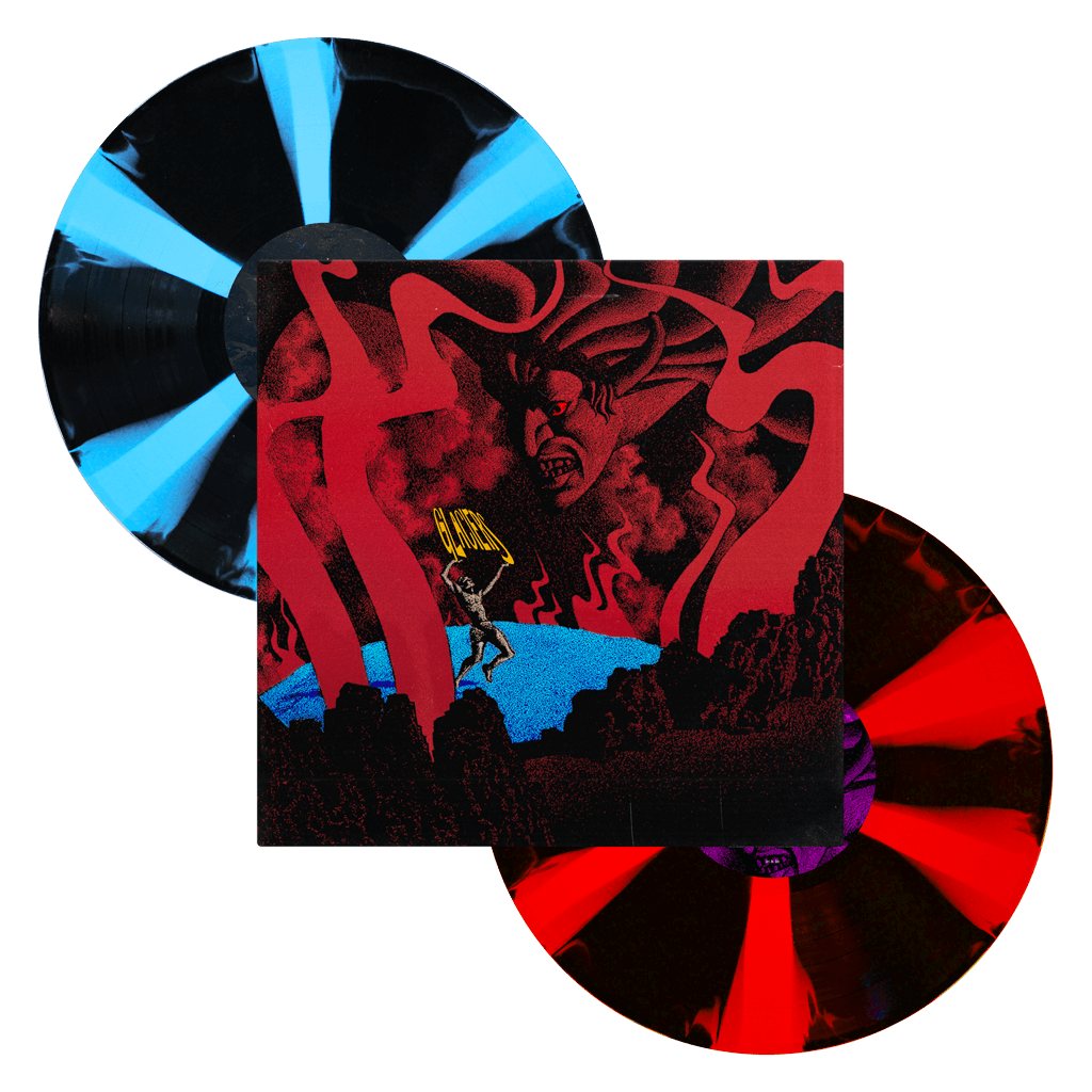 Blue Sky Black Death - Glaciers DELUXE- Red/Blue 12" Vinyl 2-LP
