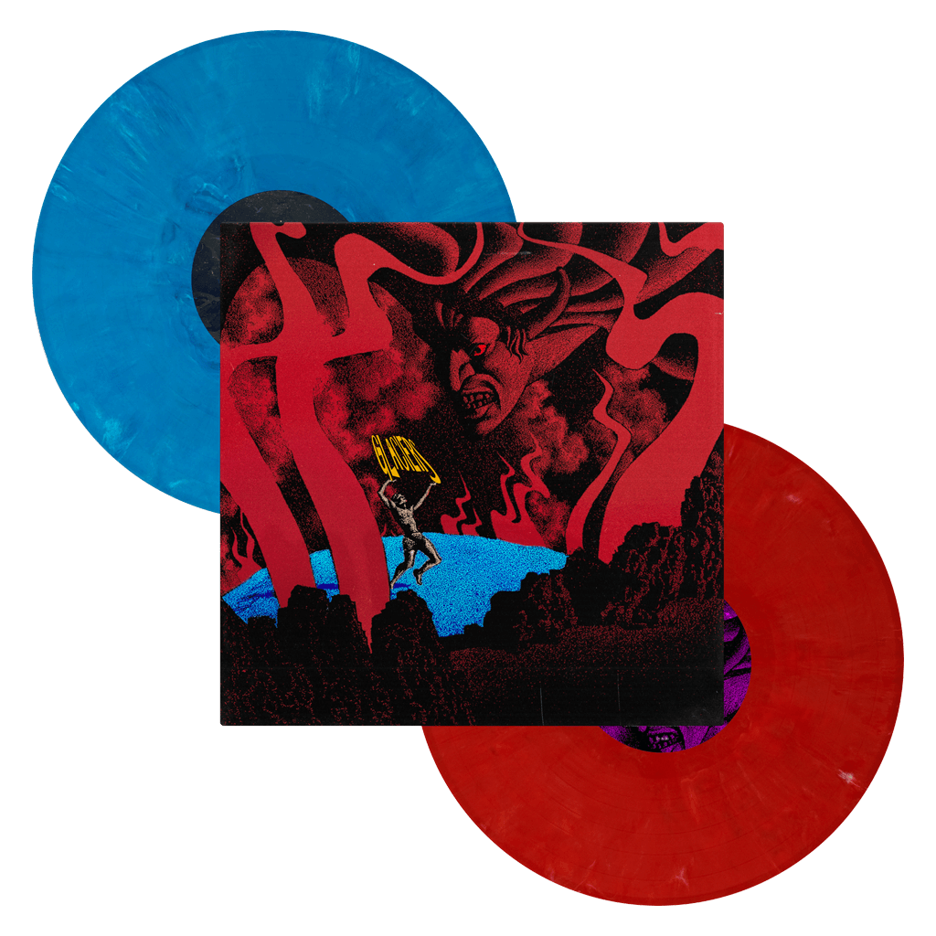 Blue Sky Black Death - Glaciers - Red/Blue 12" Vinyl 2-LP