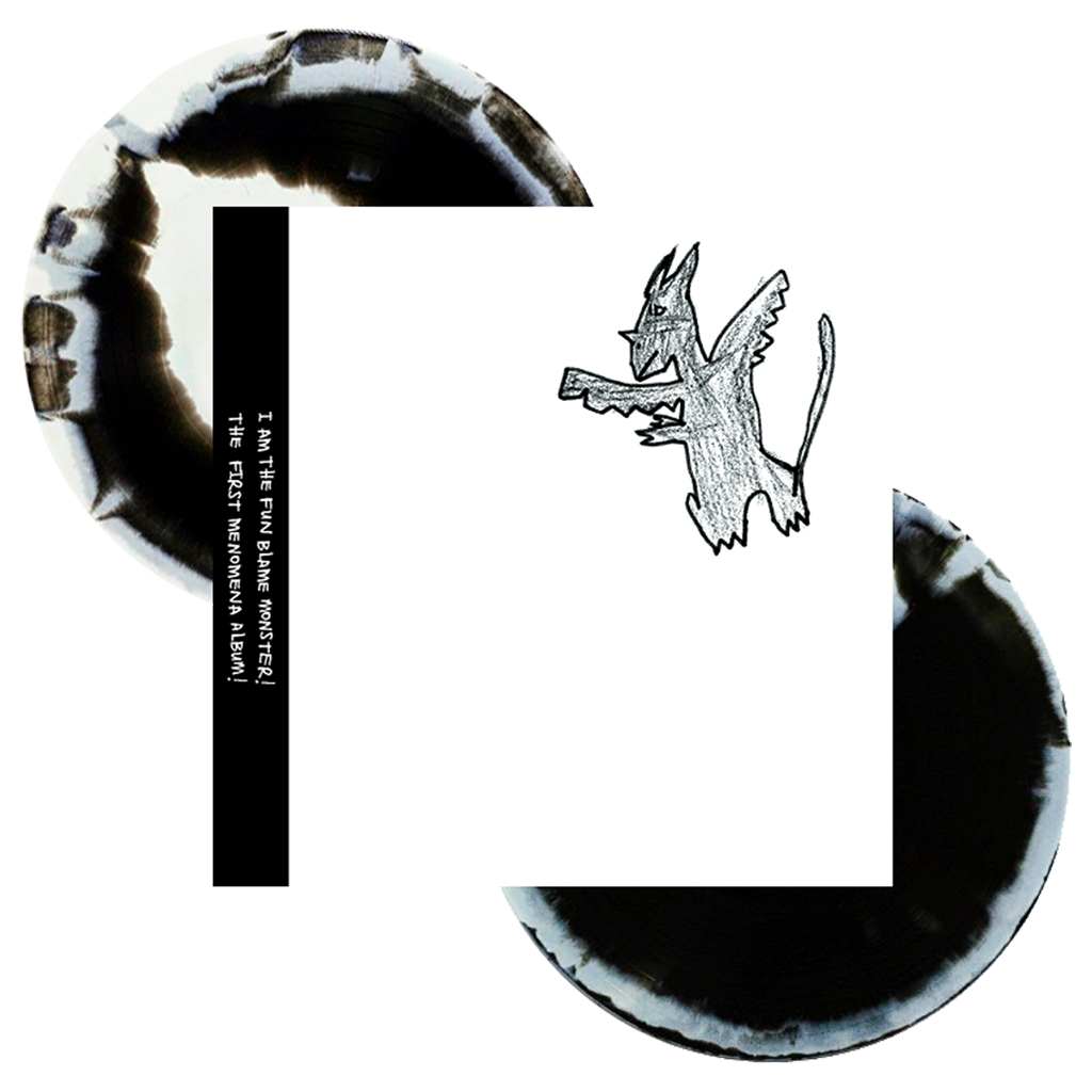 Menomena - I Am The Fun Blame Monster - Black/White Swirl 2xLP
