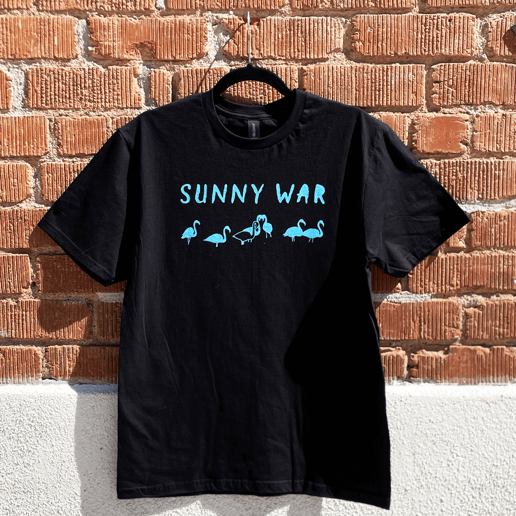 Flamingo Black T-Shirt