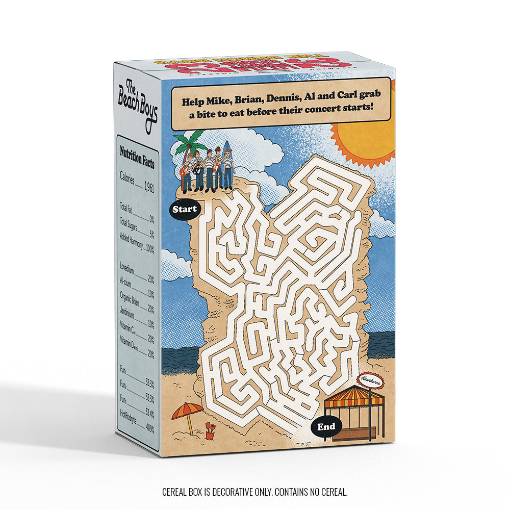 All Summer Long Bundle (Ltd Edition): The Beach Boys Official Coloring Book + Decorative Cereal Box + Enamel Pins + Enamel Mug + Sticker Sheet