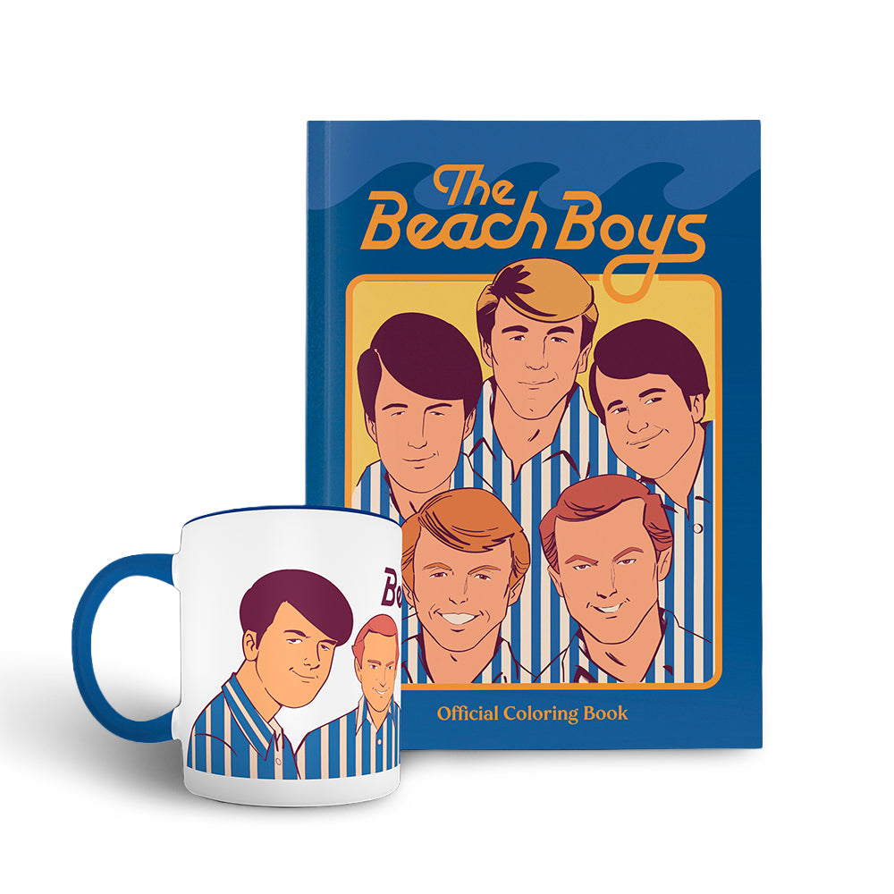The Beach Boys Café Bundle (Ltd Edition): The Beach Boys Official Coloring Book + Mug