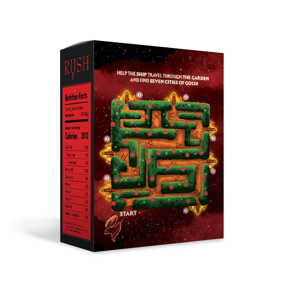 RUSH: Crunchwork Angels Decorative Cereal Box - Official Rush Merch