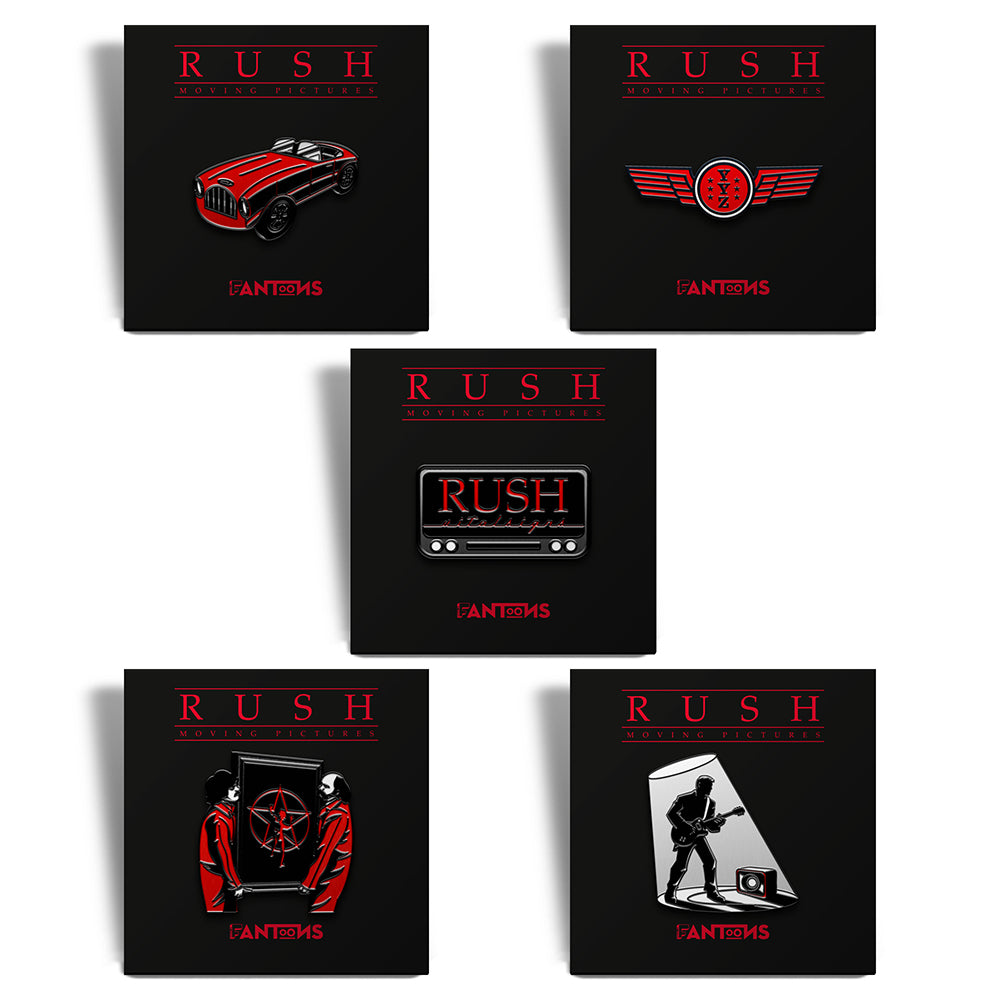 Rush: Moving Pictures Enamel Pin: Vital Signs - Official Rush Merch