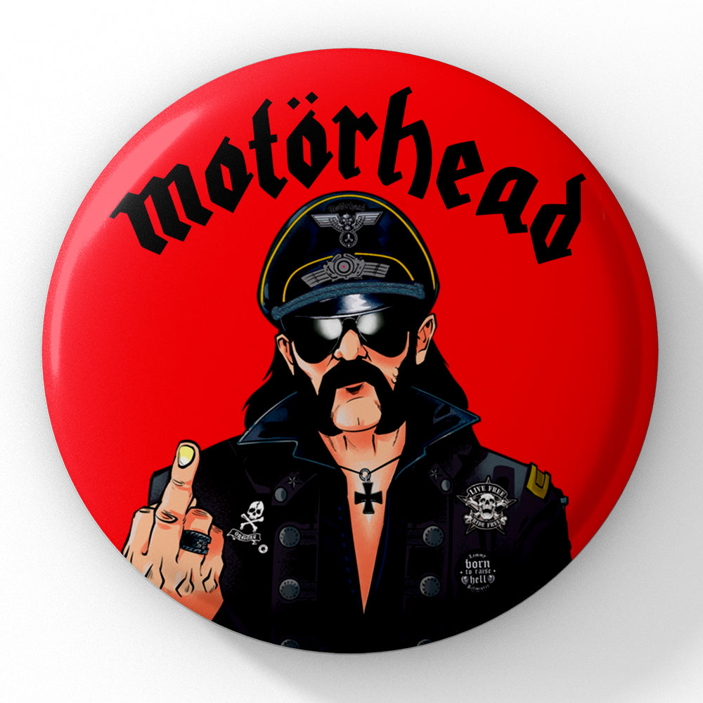 Lemmy 3-Inch Button - Official Motörhead Merch