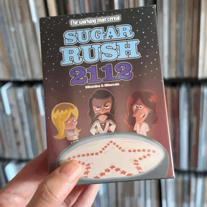 Rush 2112 Decorative Cereal Box