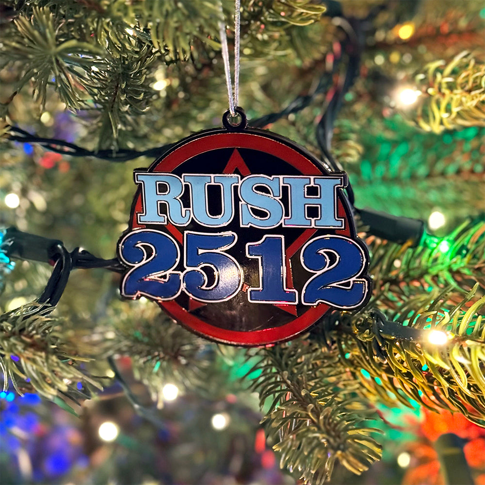 Rush Enamel Xmas Ornament - 2512 (Limited Edition)