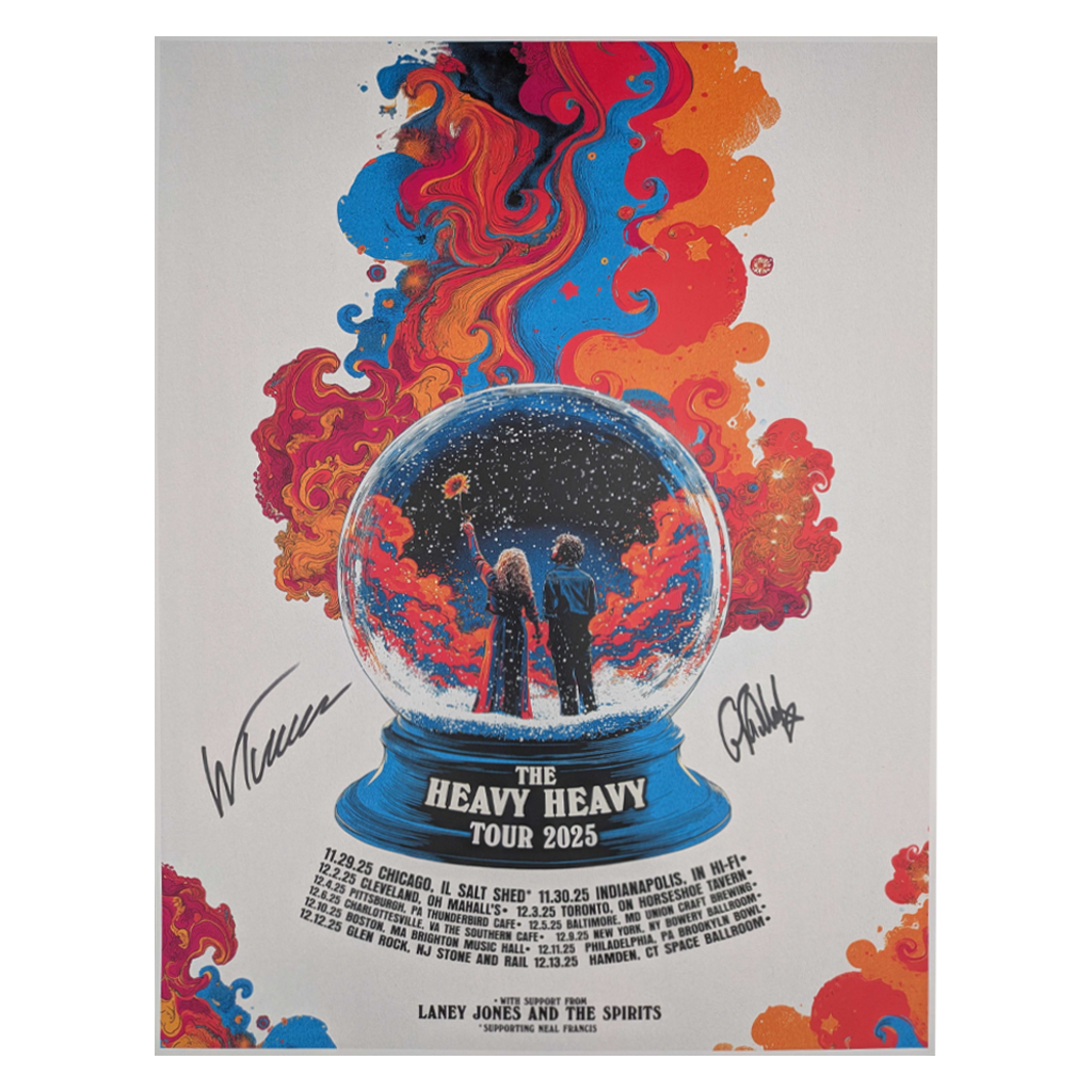 Signed 2025 US Tour Snowglobe Poster