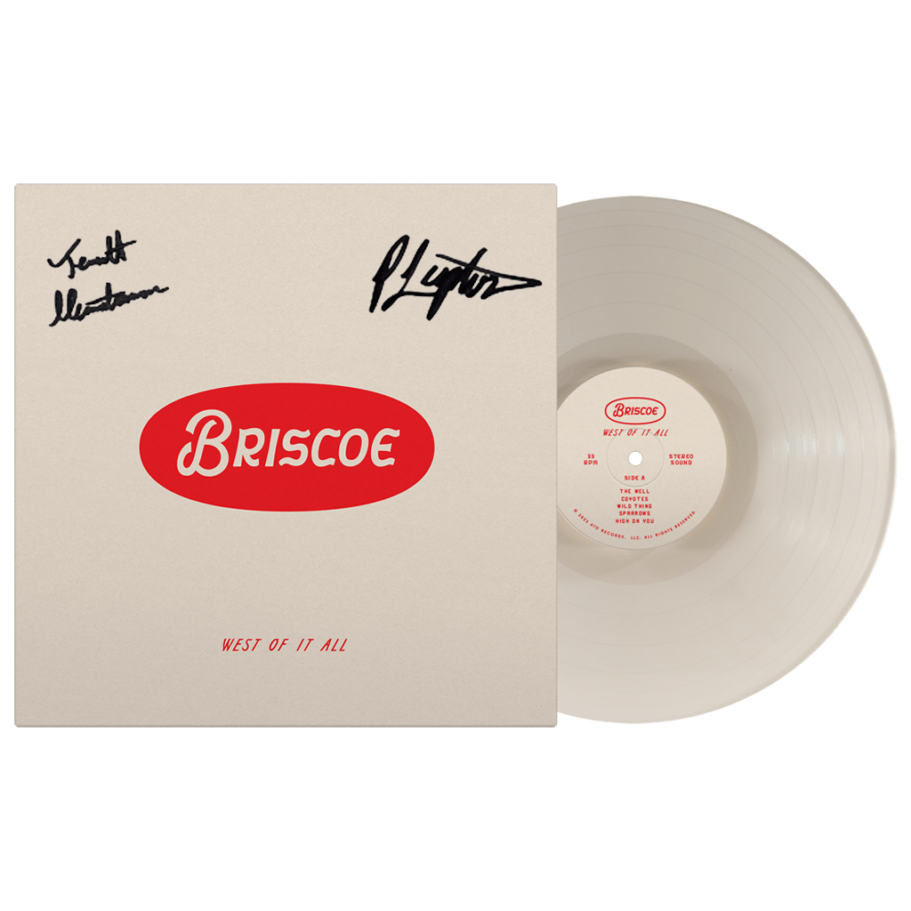 Signed West of It All Opaque White Vinyl