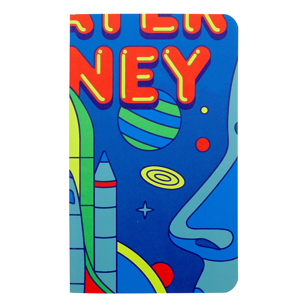 Up-Cycled Tour Print Notebooks