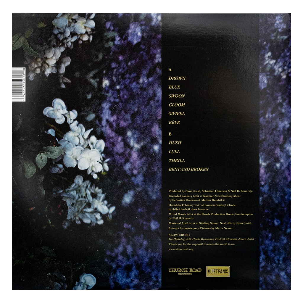 Hush - Orchid / Black Marble 12" Vinyl