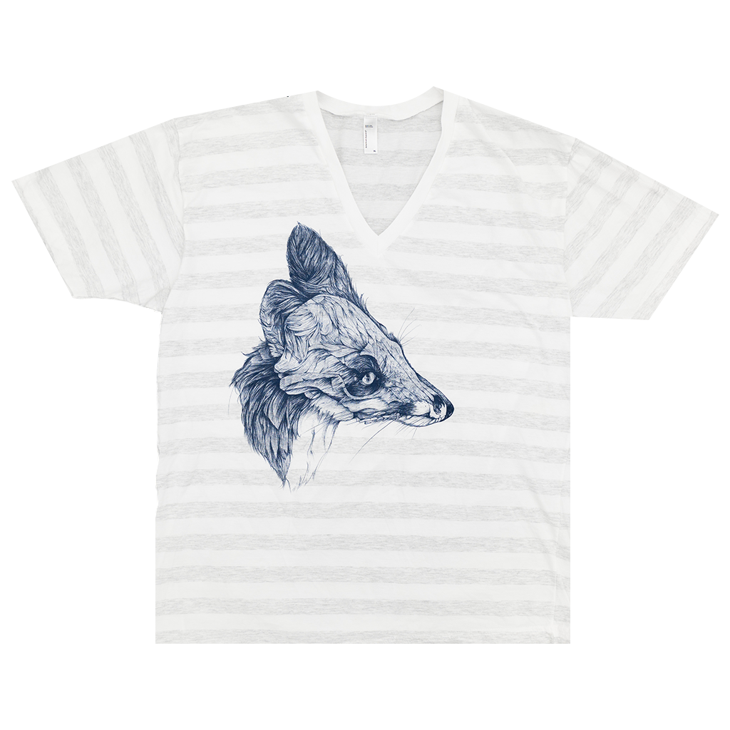 LPA Striped V-Neck T-Shirt