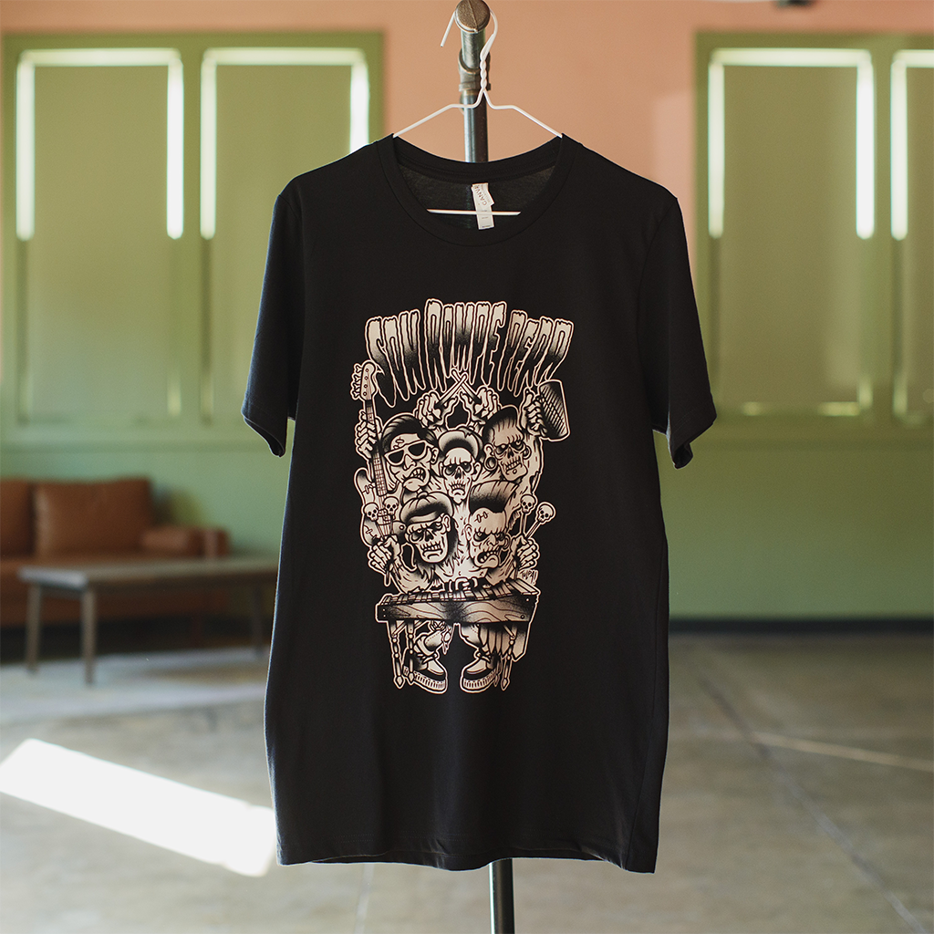 Monsters Black T-Shirt