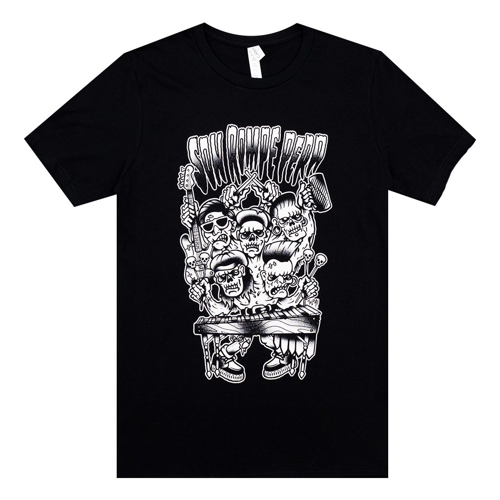 Monsters Black T-Shirt