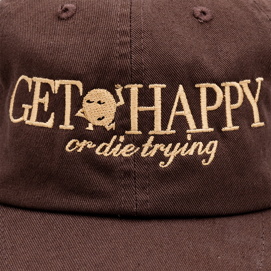 Get Happy Brown Hat