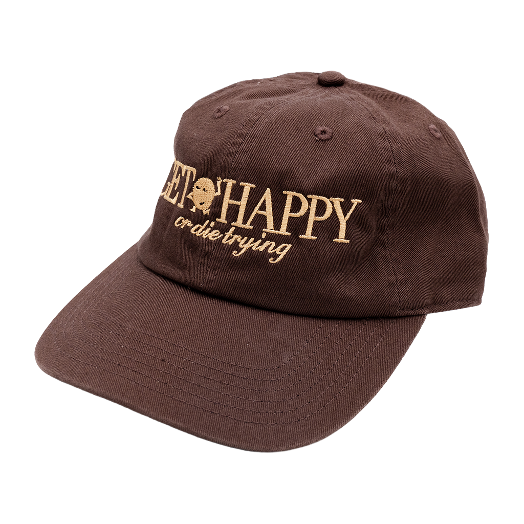 Get Happy Brown Hat