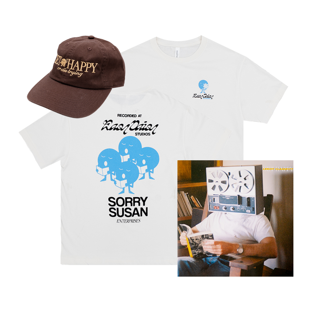 Leroy Clampitt Get Happy Vinyl + T-Shirt + Hat