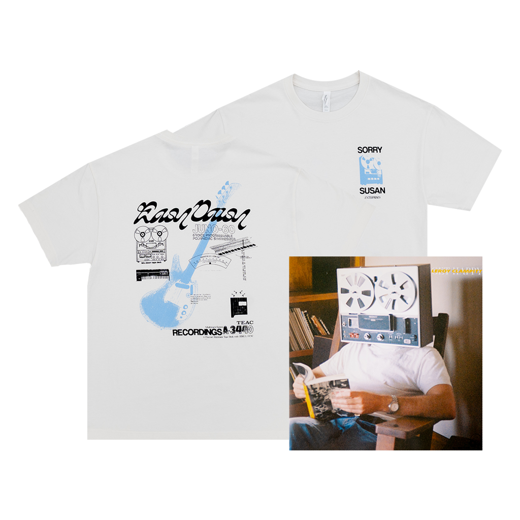 Leroy Clampitt Get Happy Vinyl + T-Shirt Bundle