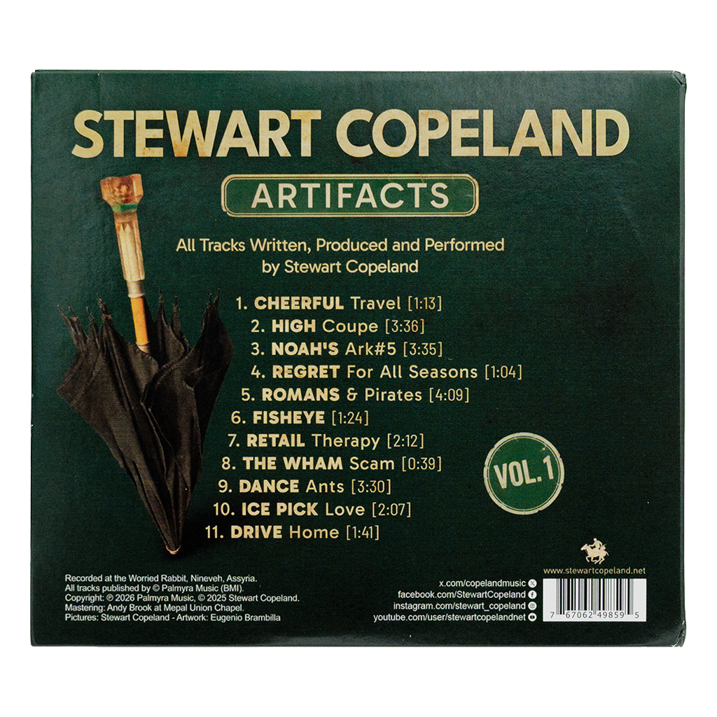 Stewart Copeland - Artifacts, Vol. 1 CD