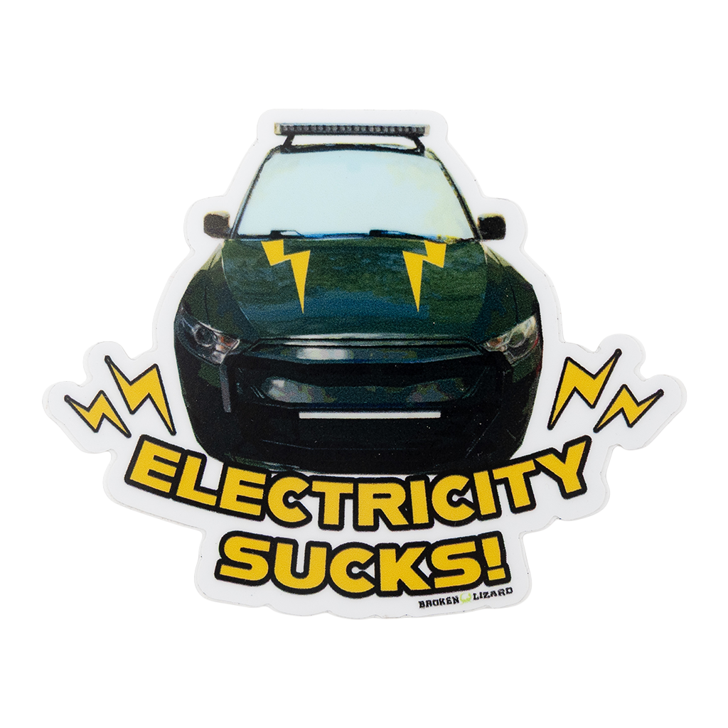 Electricity Sucks Sticker