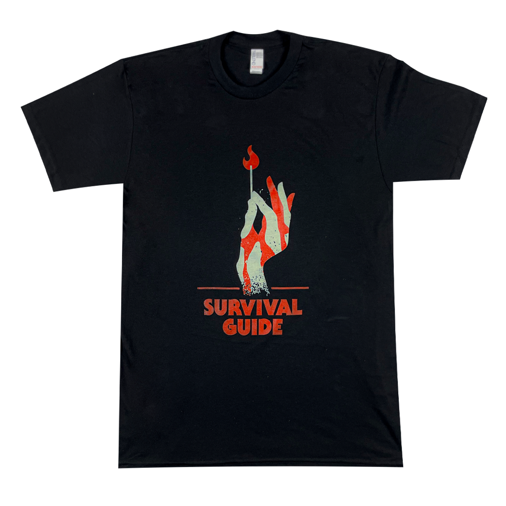 Survival Guide Match Black T-Shirt
