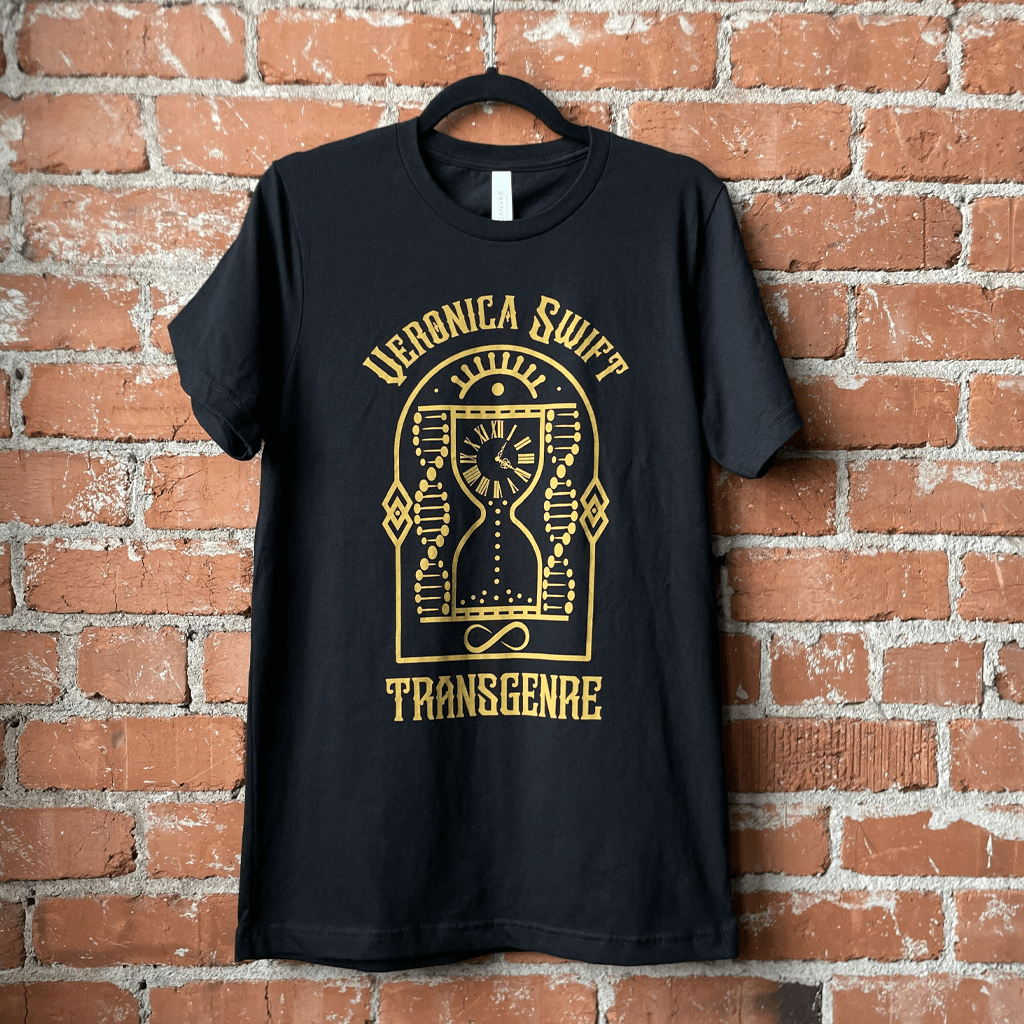 Transviolet Merch Veronica Swift - Transgenre Black T-Shirt