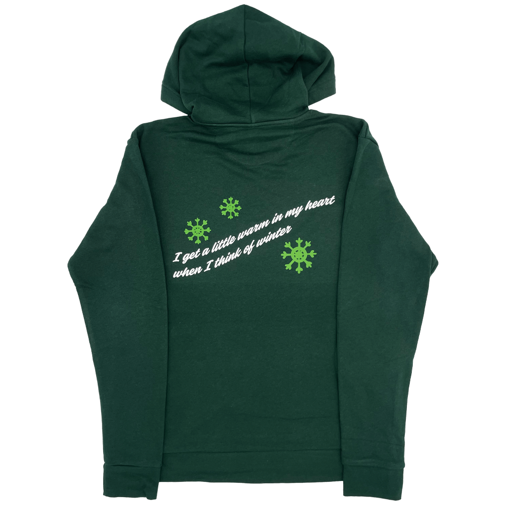 Holiday Green Pullover Hoodie