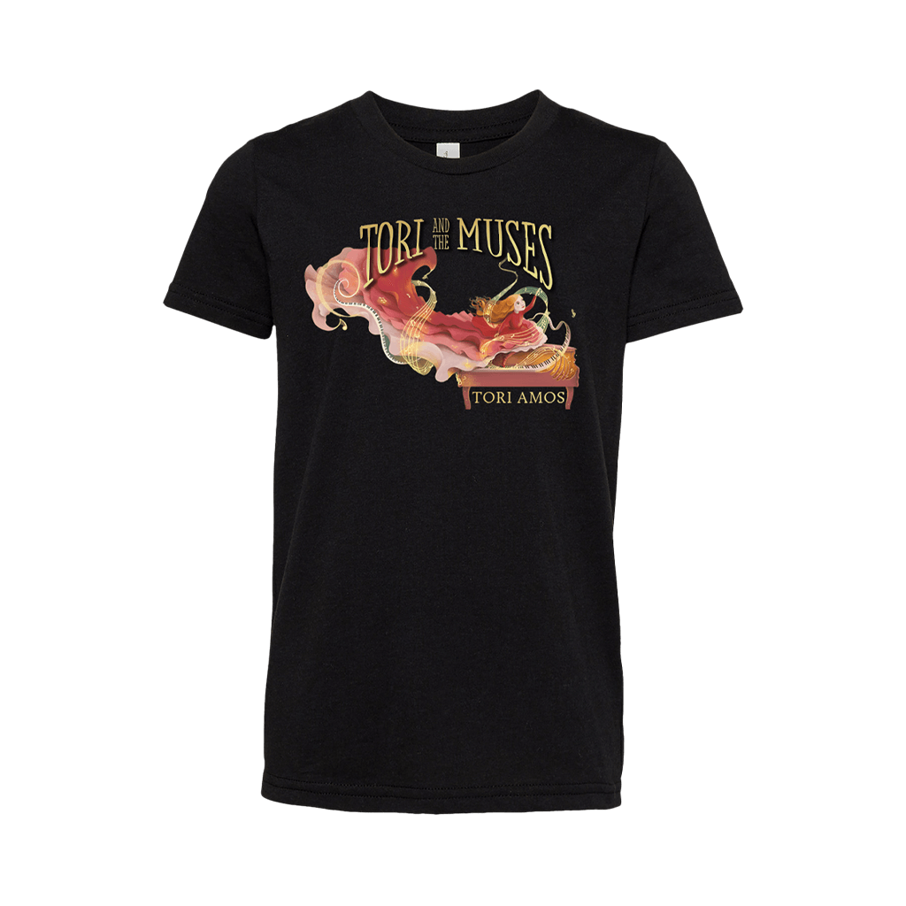 Tori and the Muses Black Youth T-Shirt