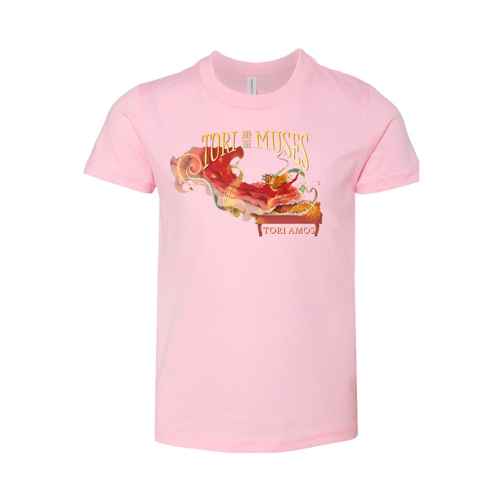 Tori and the Muses Pink Youth T-Shirt