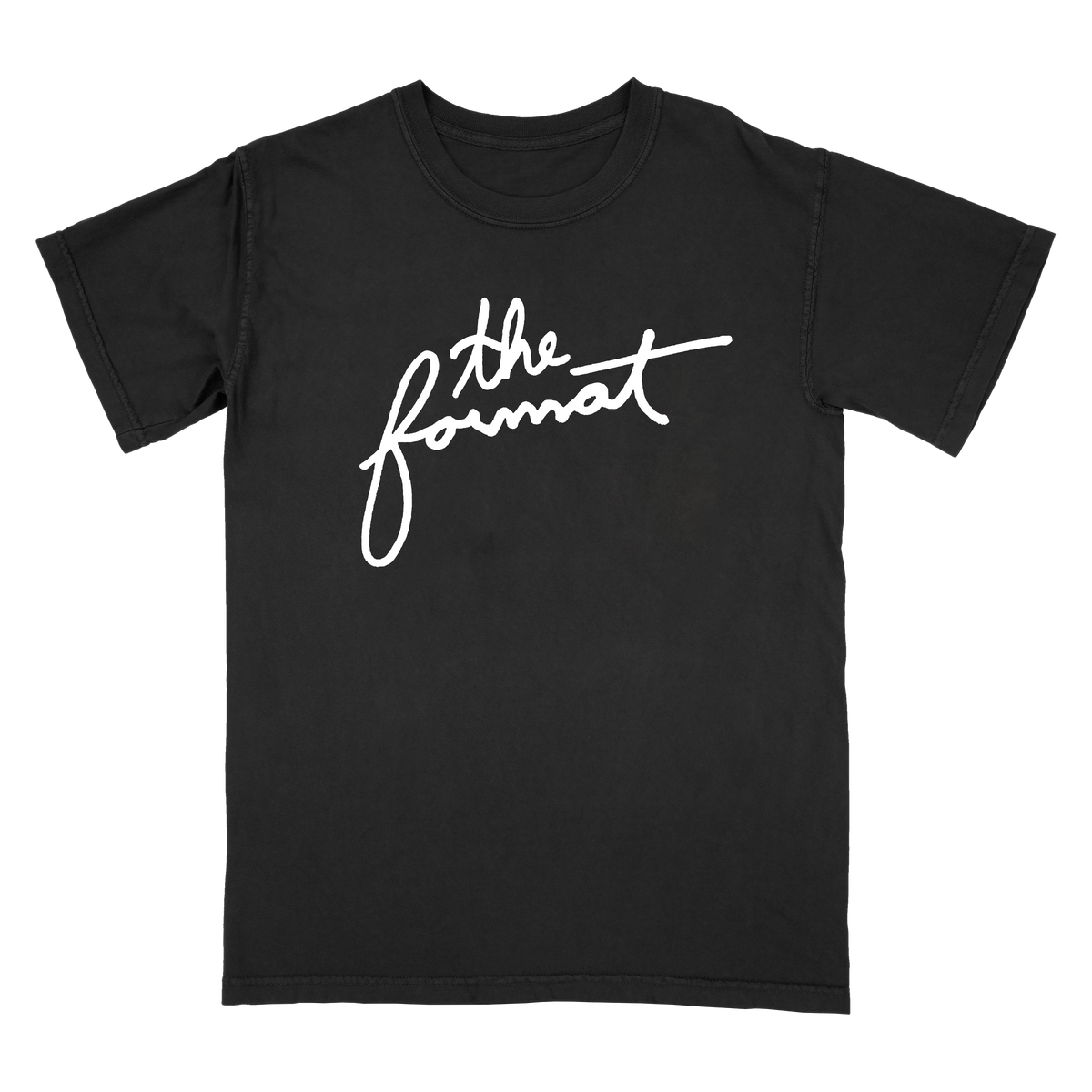 Script Black T-Shirt