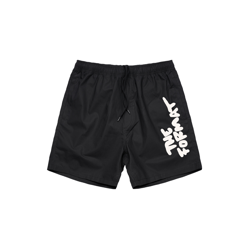 Logo Black Shorts