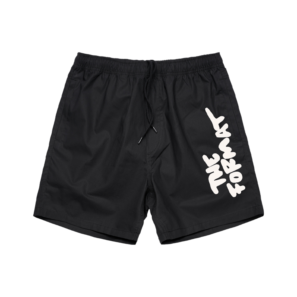 Logo Black Shorts
