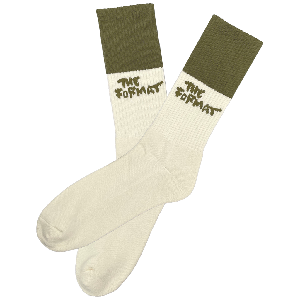 "The Format" Weld Color Block Crew Socks