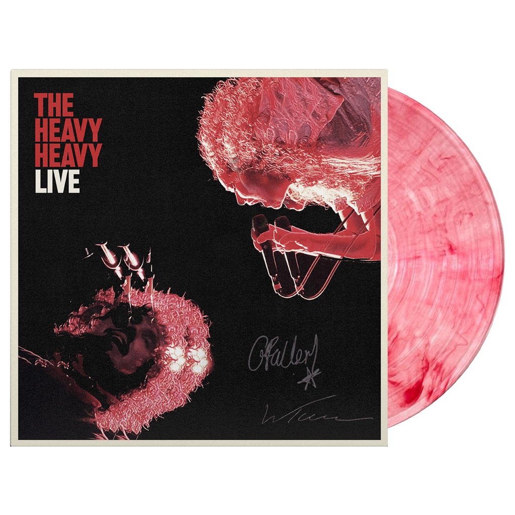 Signed The Heavy Heavy ‘Live’ Vinyl