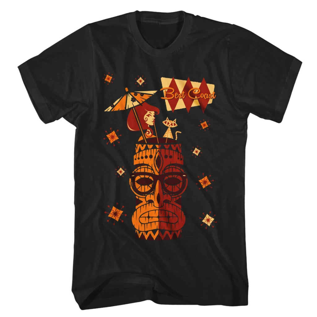 Tiki Black T-Shirt