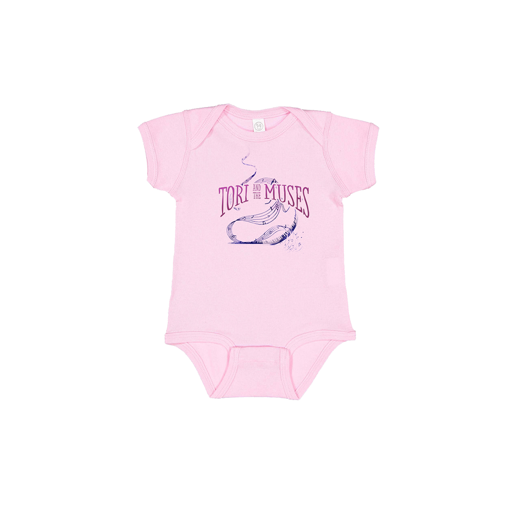 Tori and the Muses Pink Onesie