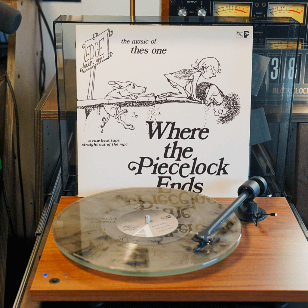 Thes One - Where the Piecelock Ends 12" Smoke Vinyl