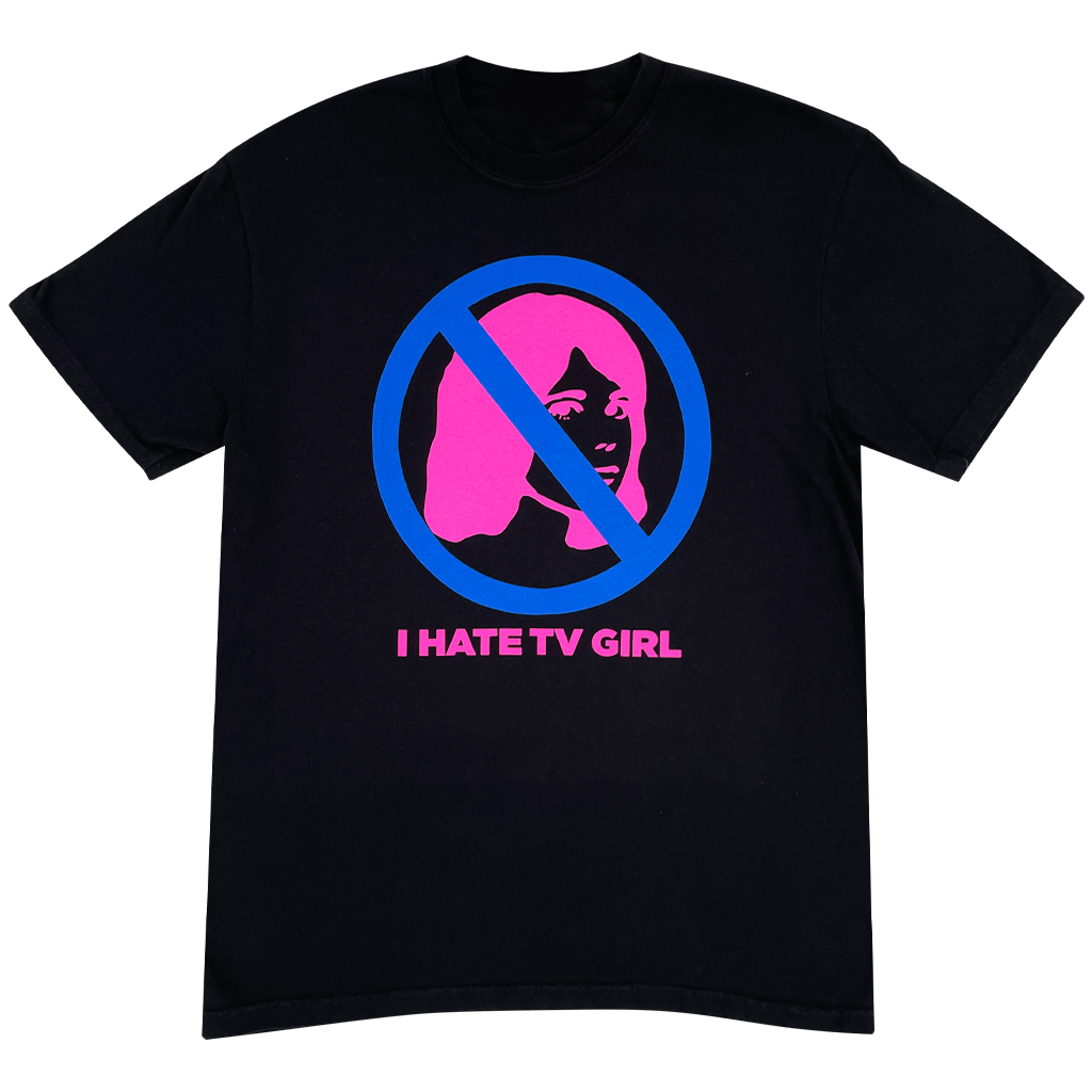 I Hate TV Girl T-Shirt