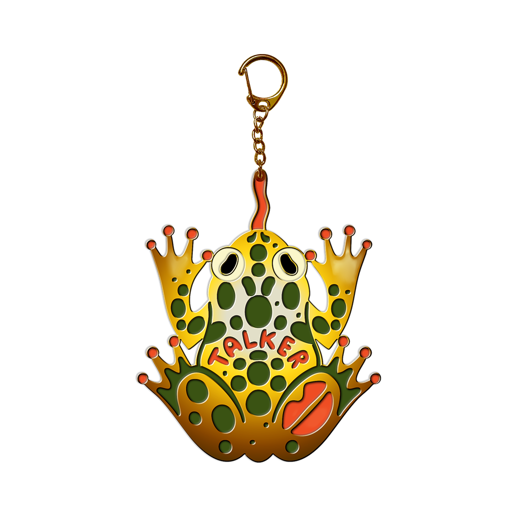 Kiss The Toad Keychain